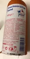 Mängden socker i Saucisson à l'ail goût fumé