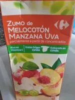 Mängden socker i Pêche pomme raisin