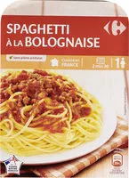 Mängden socker i Spaghetti à la bolognaise