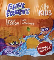 Mängden socker i Easy Fruity - Saveur tropical