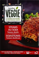 Mängden socker i Steaks au soja tomate, basilic