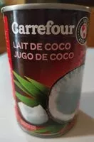 Mängden socker i Lait de coco