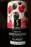 Mängden socker i Sirop de Grenadine