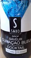 Mängden socker i Sirop aromatisé Curaçao