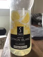 Mängden socker i Sirop de citron blanc