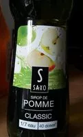 Mängden socker i Sirop de pomme