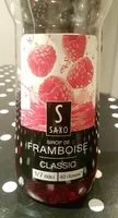 Mängden socker i Sirop de framboise