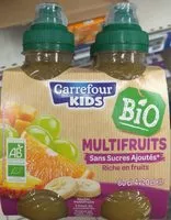 Mängden socker i NECTAR Multifruits à base de concentrés*