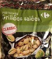 Mängden socker i Pistaches grillées salées