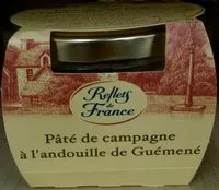 Mängden socker i Pâte de campagne à l'andouille de Guémené