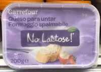Mängden socker i Fromage à tartiner