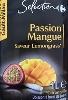 Mängden socker i Passion Mangue Saveur Citronnelle