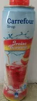Mängden socker i Sirop fraise banane
