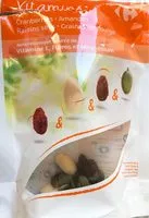 Mängden socker i Vitaminé Cranberries, Amandes, Raisins secs, Graines de courge