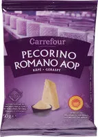 Mängden socker i Pecorino romano AOP râpé