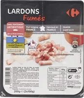 Mängden socker i Lardons Fumés