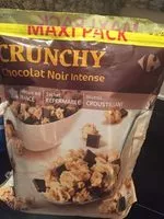 Mängden socker i Muesly croustillant cruchy chocolat noir intense