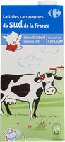 Mängden socker i Lait des campagnes demi-écrémé