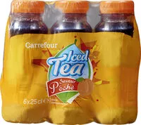 Mängden socker i Iced Tea saveur pêche