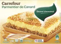 Mängden socker i Parmentier de canard