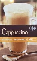 Mängden socker i Cappuccino goût vanille