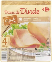 Mängden socker i Blanc de dinde fumé