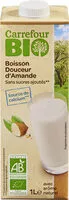 Mängden socker i Almond Milk, Unsweetened