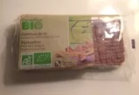 Mängden socker i Galette de riz - nappées chocolat au lait