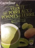 Mängden socker i Velouté poireaux pommes de terre