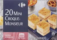 Mängden socker i 20 Mini Croque-Monsieur - Jambon Emmental