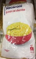Mängden socker i Macaroni