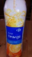 Mängden socker i Sirop orange