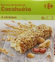 Mängden socker i Cacahuètes