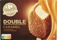Mängden socker i Double Caramel Au beurre salé