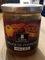 Mängden socker i Delice de poivron