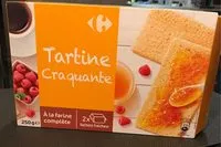 Mängden socker i Tartine craquante