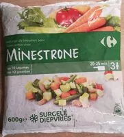 Mängden socker i Minestrone