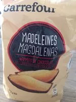 Mängden socker i Madeleines nappées de chocolat