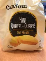 Mängden socker i Mini Quatre-Quarts pur beurre