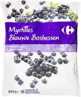 Mängden socker i Myrtilles