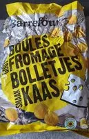 Mängden socker i BALLZ goût fromage