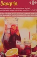 Mängden socker i SANGRIA Boisson aromatisée à base de vin, produite en France. Au vin d'Espagne