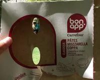 Mängden socker i Bonapp Pâtes Mozzarella Coppa