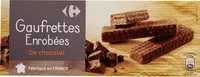Mängden socker i Gaufrettes enrobées de chocolat