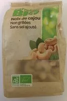 Mängden socker i Noix de Cajou