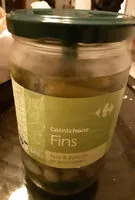 Mängden socker i Cornichons Fins