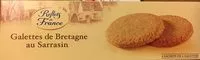 Mängden socker i Biscuits galettes bretonnes au sarras