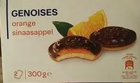 Mängden socker i Génoises orange