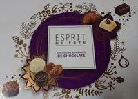 Mängden socker i Surtido de bombones de chocolate