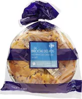 Mängden socker i La Brioche des rois
Aux pépites de chocolat au lait